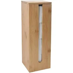 MSV, Toilettenpapierhalter, Porte Papier Toilette En Bambou Tarah