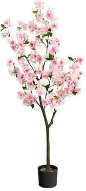 Nearly Natural "5' Cherry Blossom Artificial Tree - 6"""