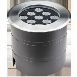 Sg, Gartenbeleuchtung, LED-Bodeneinbaustrahler LB22 Nemo II Midi aysm 9W 430lm 3000K Ra>80 (430 lm, IP67)
