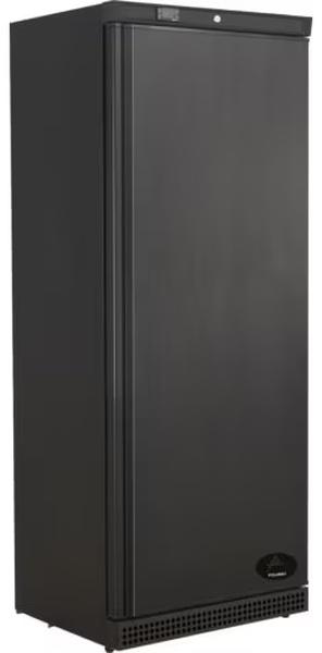 Gastro Kühlschrank | Lagerkühlschrank | Gewerbekühlschrank | 1 Tür | Schwarz | 620 Liter | 0 bis +8 °C