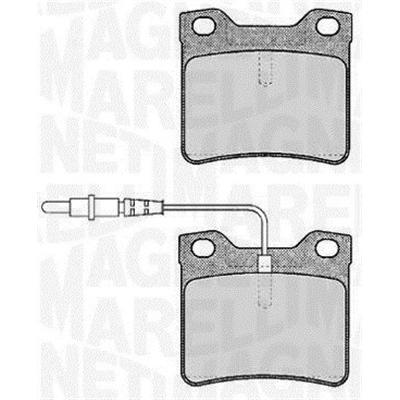 MAGNETI MARELLI Bremsbelagsatz, Scheibenbremse 363916060375 für Peugeot