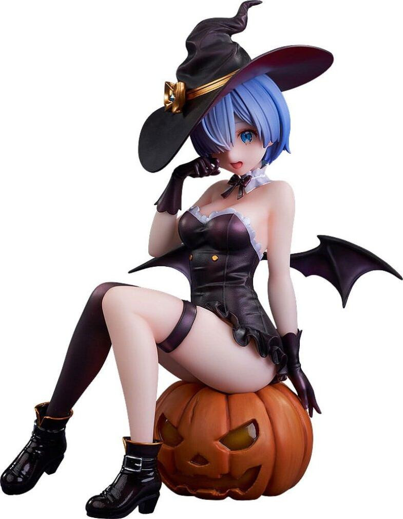 Kadokawa Re:ZERO -Starting Life in Another World- PVC-beeldje 1/7 Rem: Phantom Night Wizard versie, Hoogte: 17 cm
