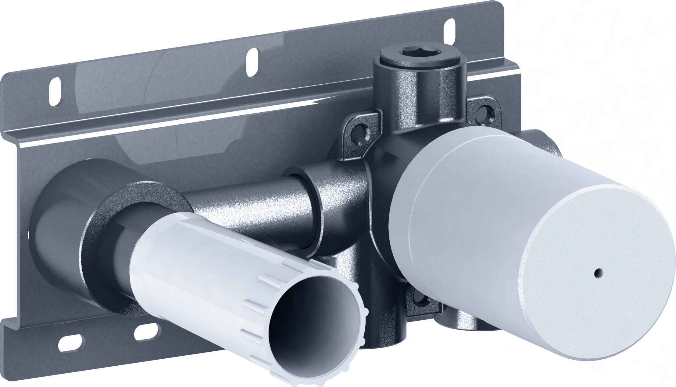 Jörger encastrable corps mur mitigeur lavabo 64920362000 droitier, 2 trous