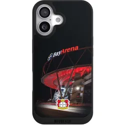 Nivocase Handyhülle für Apple iPhone 17 Hülle NIVOpure Case Schwarz Bayer 04 Leverkusen Offizielles (Apple iPhone 17), Smartphone Hülle, Schwarz
