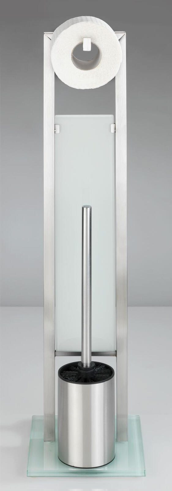 WENKO WC-Garnitur Rivalta silber 9945320500