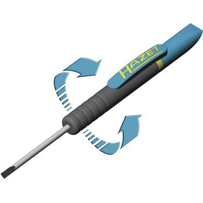 Hazet 805C-25 Clip-Schraubendreher, Schlitzschrauben