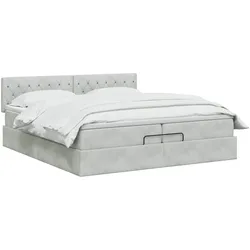 vidaXL, Bett, Ottoman Bett (200 x 200 cm)