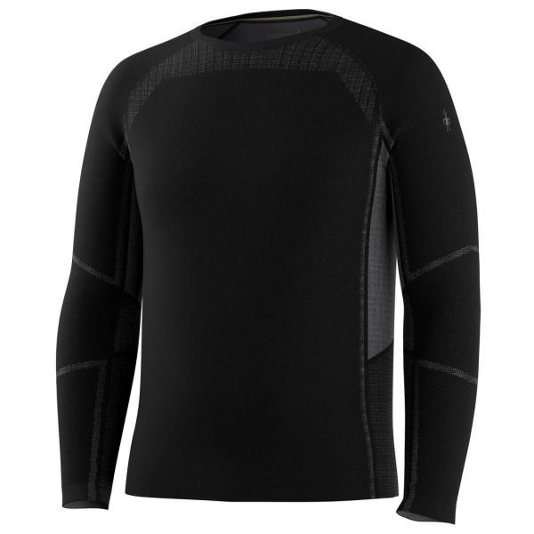 Smartwool - Intraknit All-Season Merino Base Layer Crew - Merinounterwäsche Gr L schwarz