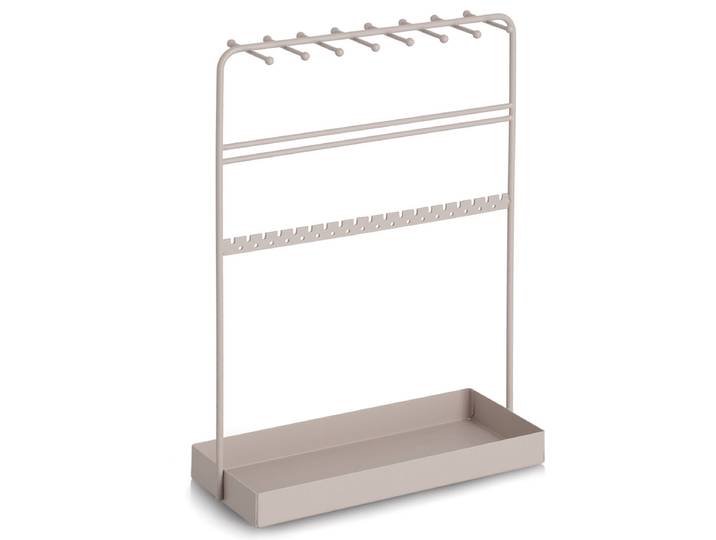Organiseur à bijoux Fatem 10 x 33 x 24cm Gris