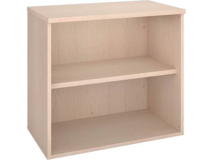 Bibliothèque basse ECLA H 73 x L 80 cm bois finition chêne clair - Bibliothèques - Bruneau