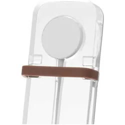 KMP Apple Watch Stand, Smartwatch Zubehör, Weiss