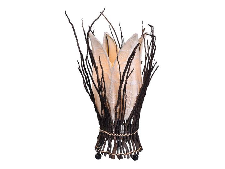 Woru Tischlampe STELLA, Holz dunkel, für Wohn- / Esszimmer, Holz, Design
