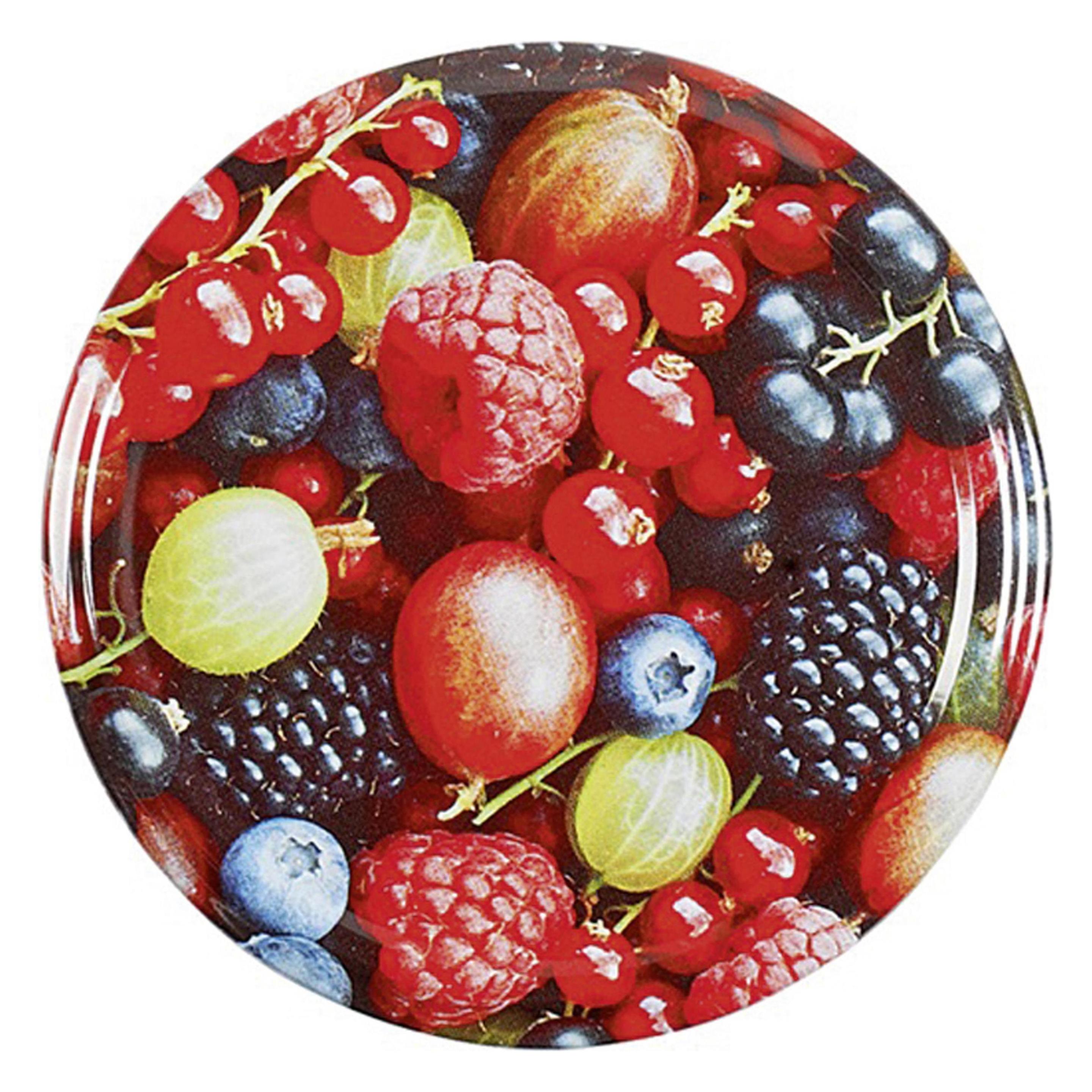Dosen-Zentrale Twist-off Deckel Beeren pasteurisationsfest Ø66mm (10 Stk.) (DOSEN-ZENTRALE) Mindestbestellmenge: 10 Stück