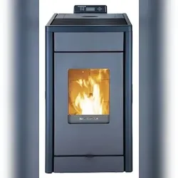 SCHENGER Pelletofen HP07 Schwarz 8,0kW A++ Vollautomatisch