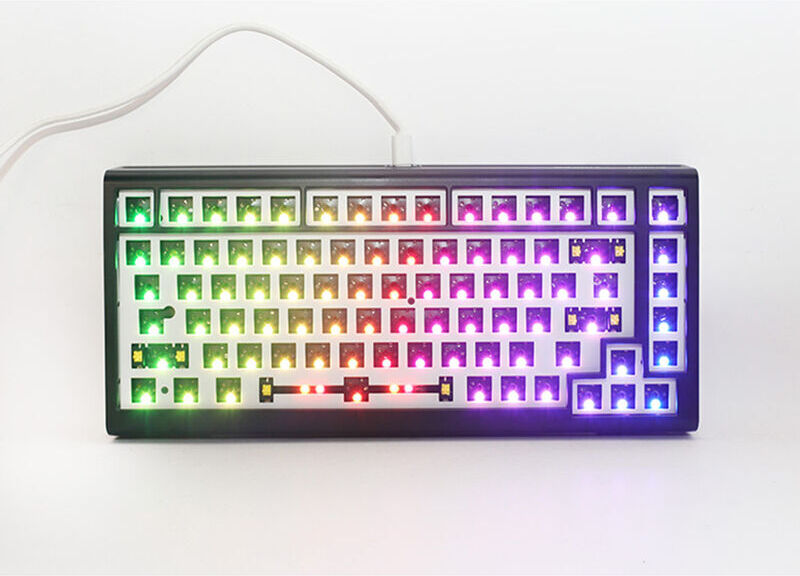 Ducky Teclado Mecánico Tinker65 75% RGB Black MX Brown (ES)