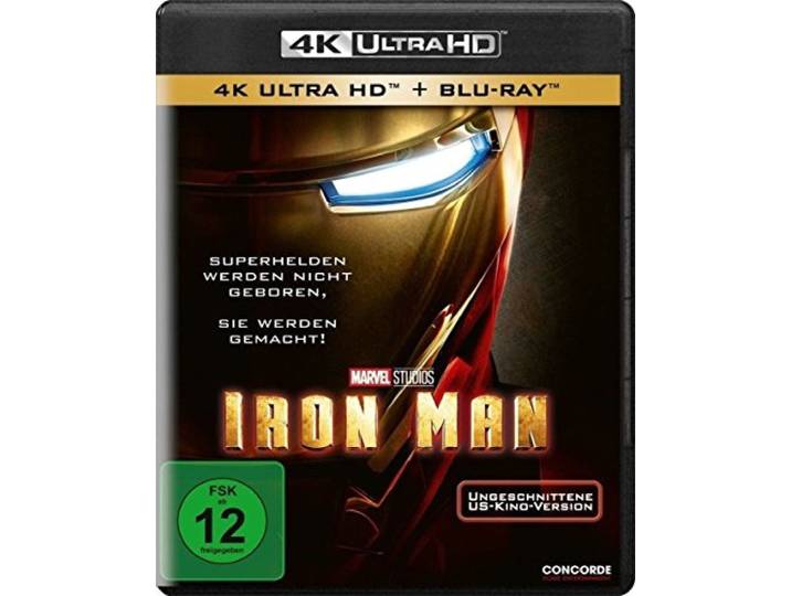 Iron Man (4K Ultra HD) (+ Blu-Ray)