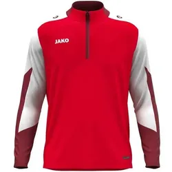 JAKO Kinder Pullover Ziptop Dynamic, Größe 140 in Silber Silber