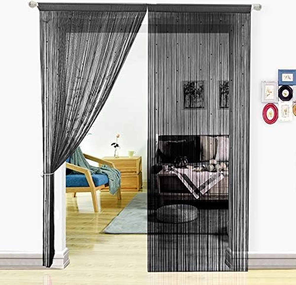 String Gordijnen voor Woonkamer en Deur - Kraalgordijn Divider voor Home Decor
