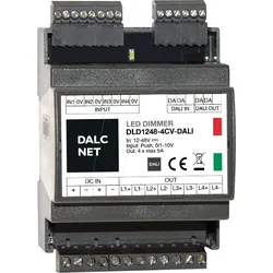 DLD1248-4CV-DALI - LED-Dimmer, PWM, 12 V - 48 V, 5 A CV, DALI, 4 Ausgänge