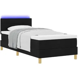 vidaXL, Boxspringbett, Gamisus (Linien-Design) (100 x 200 cm)