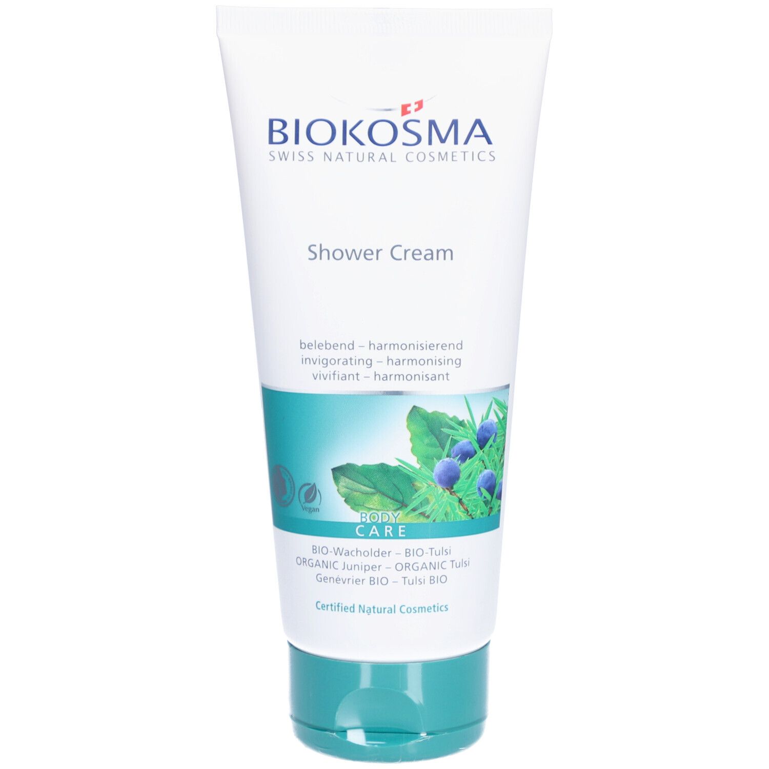 Biokosma Shower Cream Wacholder Tuls BIO 200 ml Creme