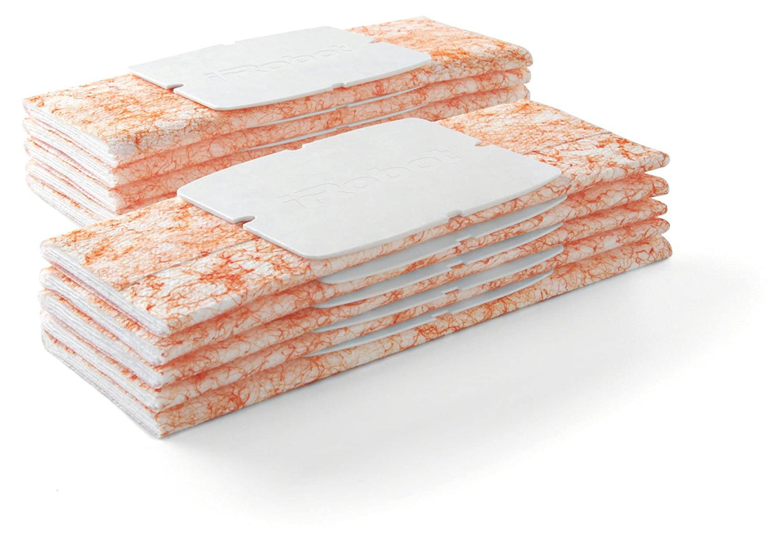 iRobot Braava jet Microvezeldoek voor Robotstofzuiger, Oranje/Wit, 178 x 68 mm
