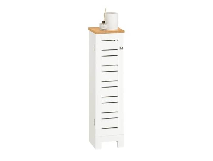 SoBuy Badezimmerschrank aus Holz für kleine Bäder und Nischen 20x75x18cm