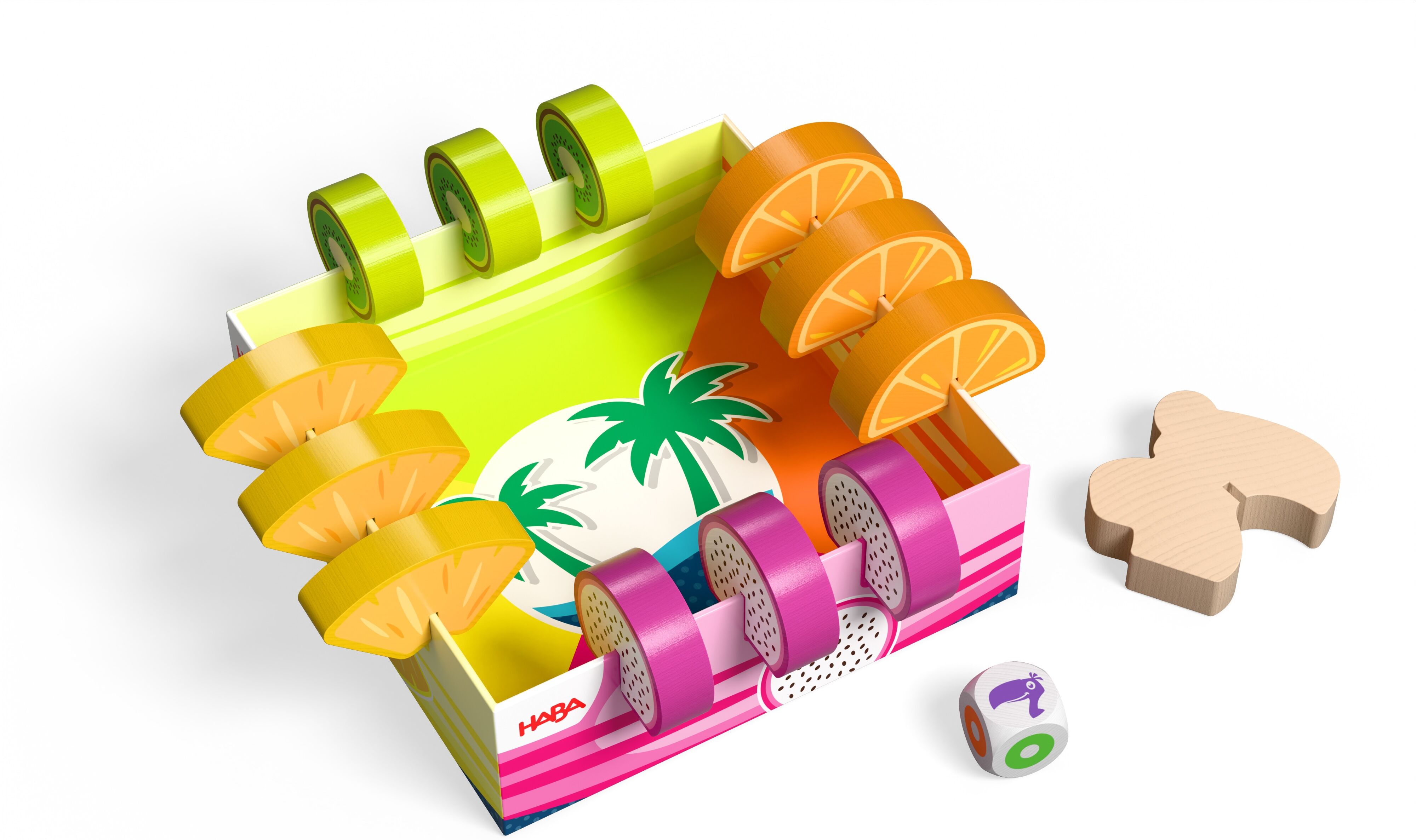 Spiel HABA "Obstgarten – Tropic", bunt, Spiele, Kinder, Spiel