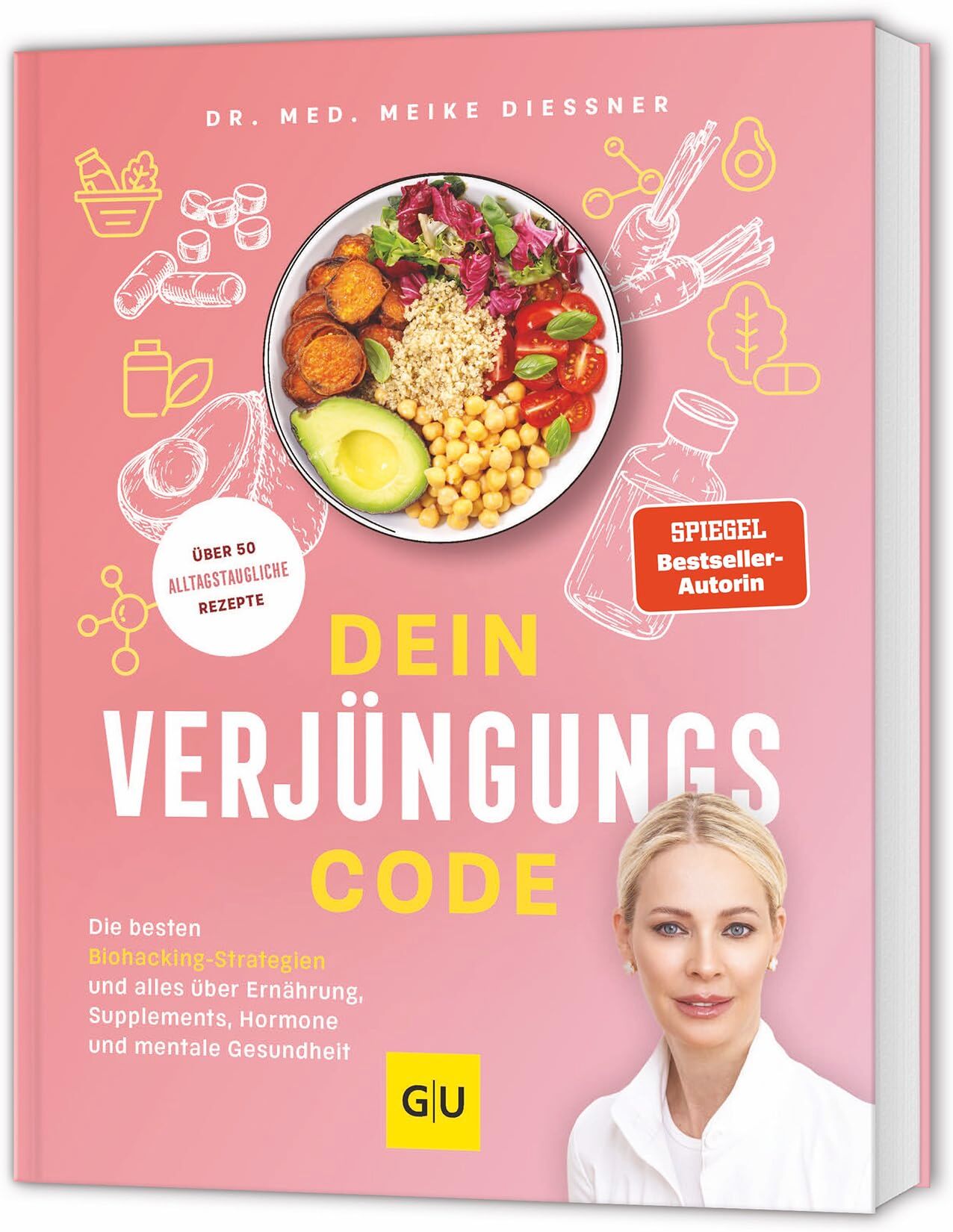 Meike Diessner - Dein Verjüngungscode: Die besten Biohacking-Strategien zu Ernährung, Supplements, Hormonen, Training und mentaler Gesundheit (GU Gesundheit) - Preis vom 09.10.2026 07:28:09 h