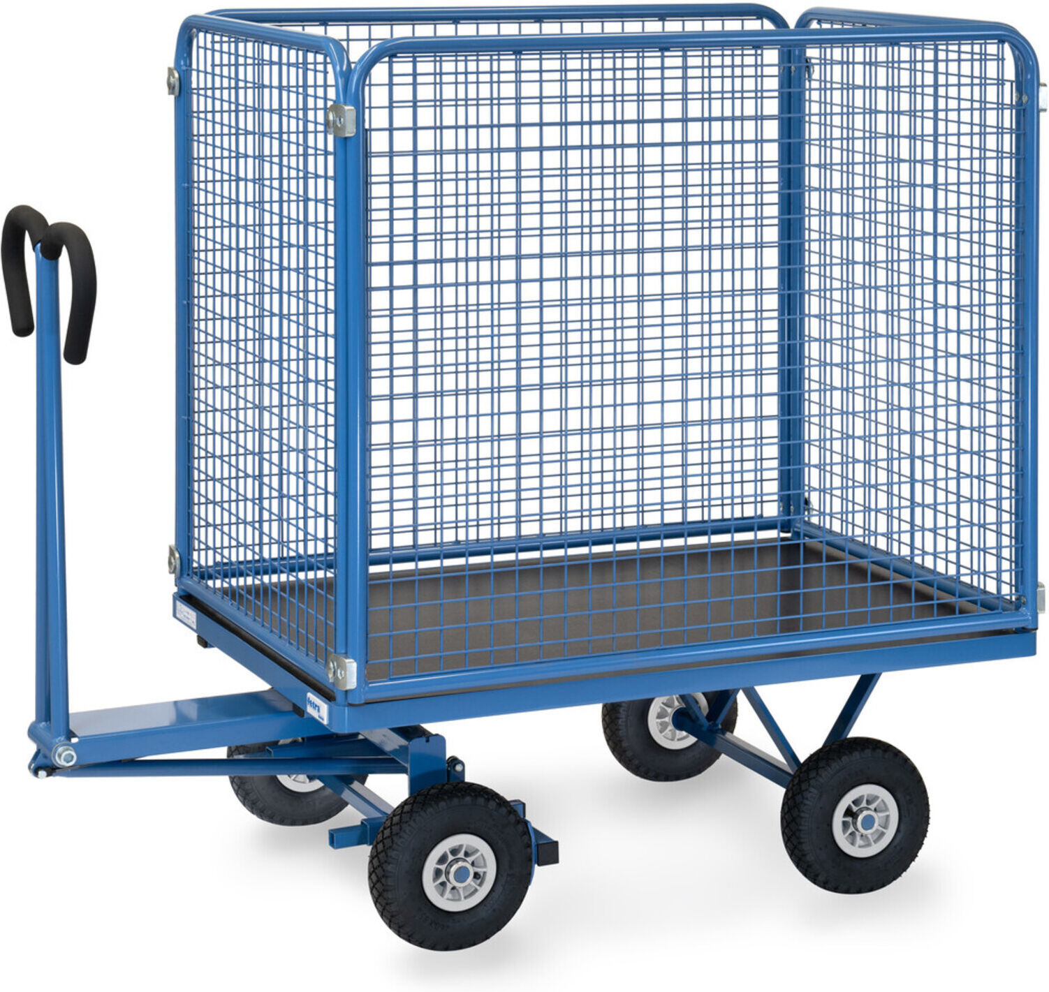 fetra Handpritschenwagen 6443L - Tragkraft 700kg Luft-Bereifung)
