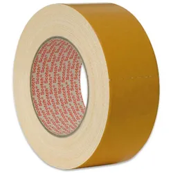 3M Doppelseitiges Klebeband mit Gewebe-Träger 9191, Weiß, 25 mm x 25 m, 0,26 mm