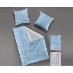 Bierbaum Satin-Bettwäsche Topas 6794-31 155x220 cm / 80x80 cm