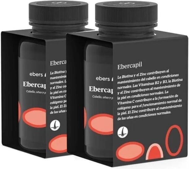 Ebers Ebercapil Cabello Piel Y Uñas 2 Uds 30 Perlas