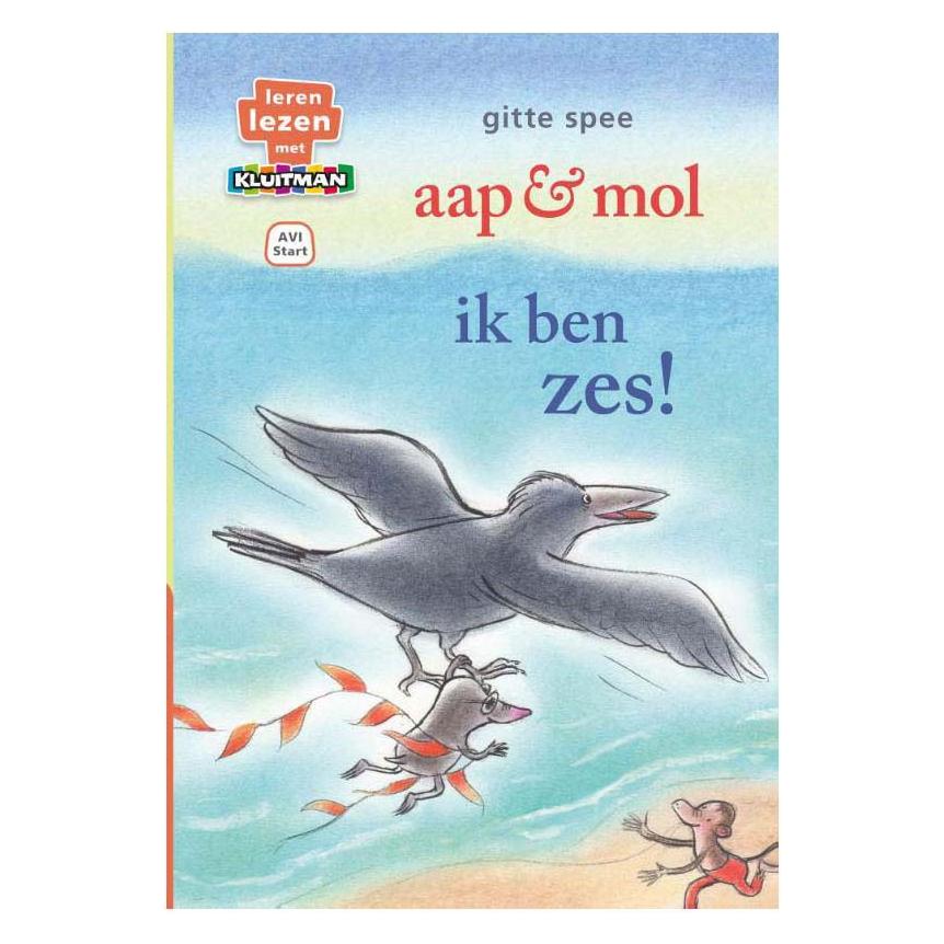 Kluitman Affe &amp Maulwurf Ich bin sechs! AVI Start (Niederländisch) (77244473)