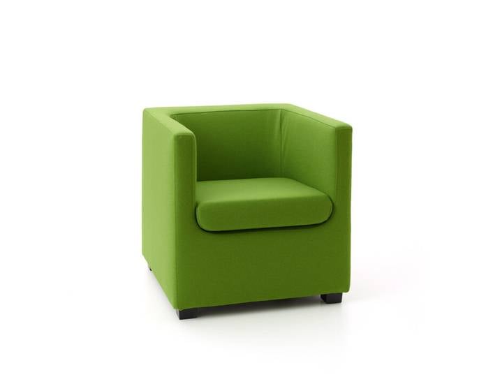 Sessel June grün, Designer Artefakt, 70x70x70 cm