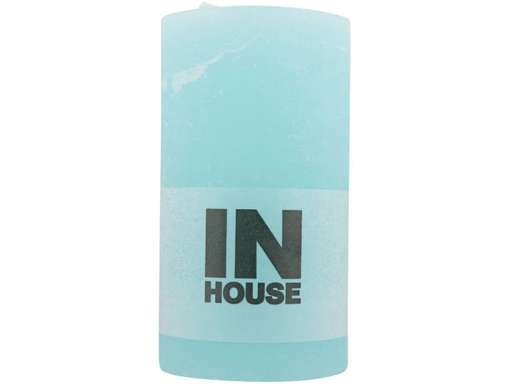 Inhouse Zylinderkerze Rustic 68x120 Minze