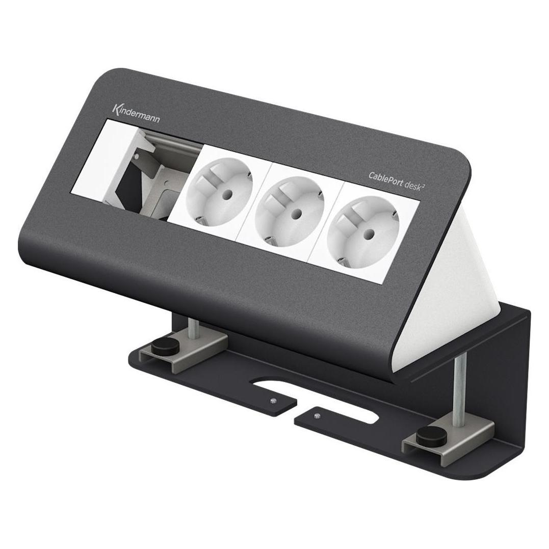 Kindermann CablePort desk² 4-fold (7430000073)
