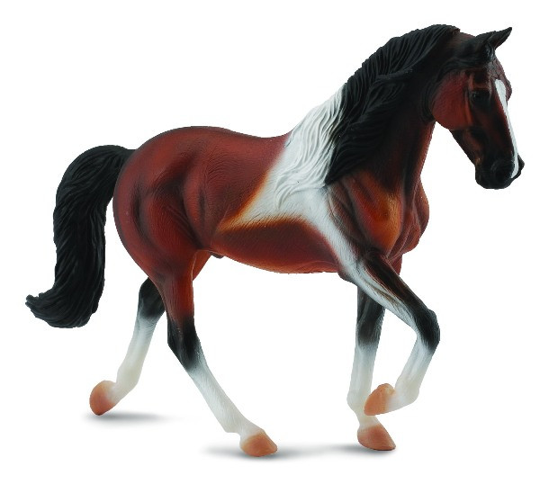 Collecta Tennessee Pinto hengst groot formaat dierenfiguur