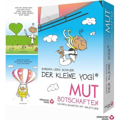 Der kleine Yogi - Mut Botschaften, Set von Barbara Liera Schauer, Königsfurt-urania, 978-3-86826-200-1