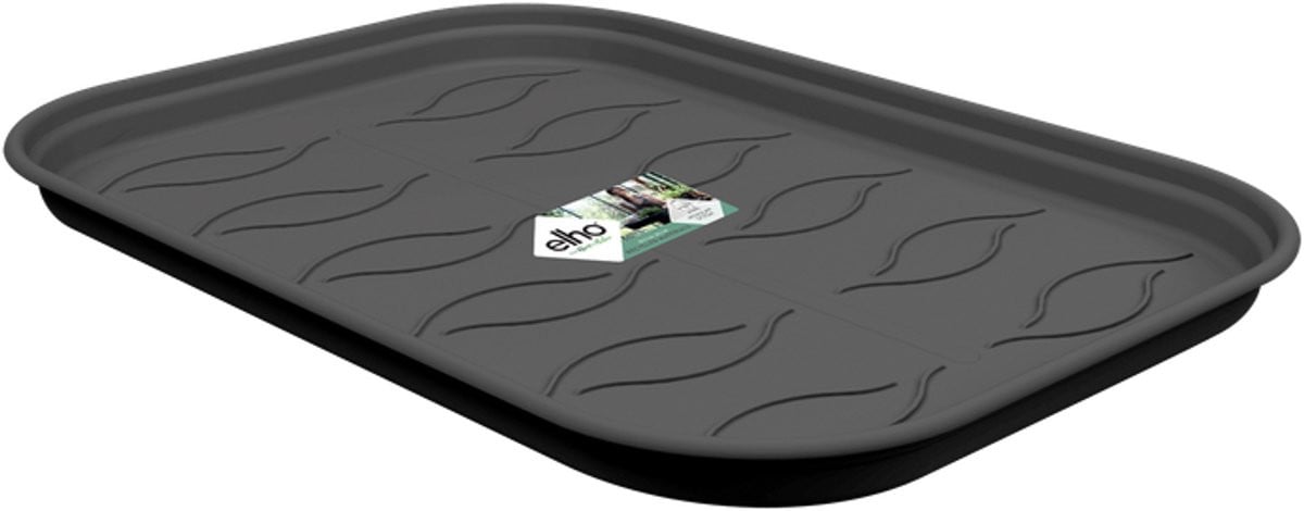 Elho Green Basics Kweektray Schotel 36 Living black Ø 36.0 x H 2.2 cm