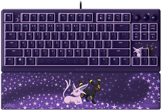 TECLADO GAMING RAZER ORNATA V3 POKÉMON ESPEON/UMBREON EDITION