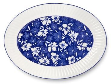 "Certified International Madison Oval Platter 16"" x 12"" - 12.00""W x 16.00""L x 1.38""H"