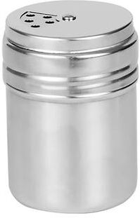 Discount Dollar Deals Stainless Steel Multi purpose Seasoning Jar, Spice Pepper Shaker, Toothpick Holder, Salt And Sugar Bottle With Rotating style A