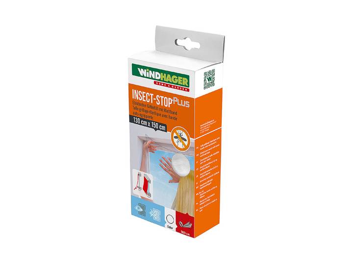 Windhager Fliegengitter Elastisch Weiss 1.3 × 1.5 m