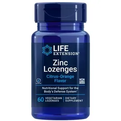 Life Extension Zinc Lozenges Zink Lutschtabletten 60 Stück