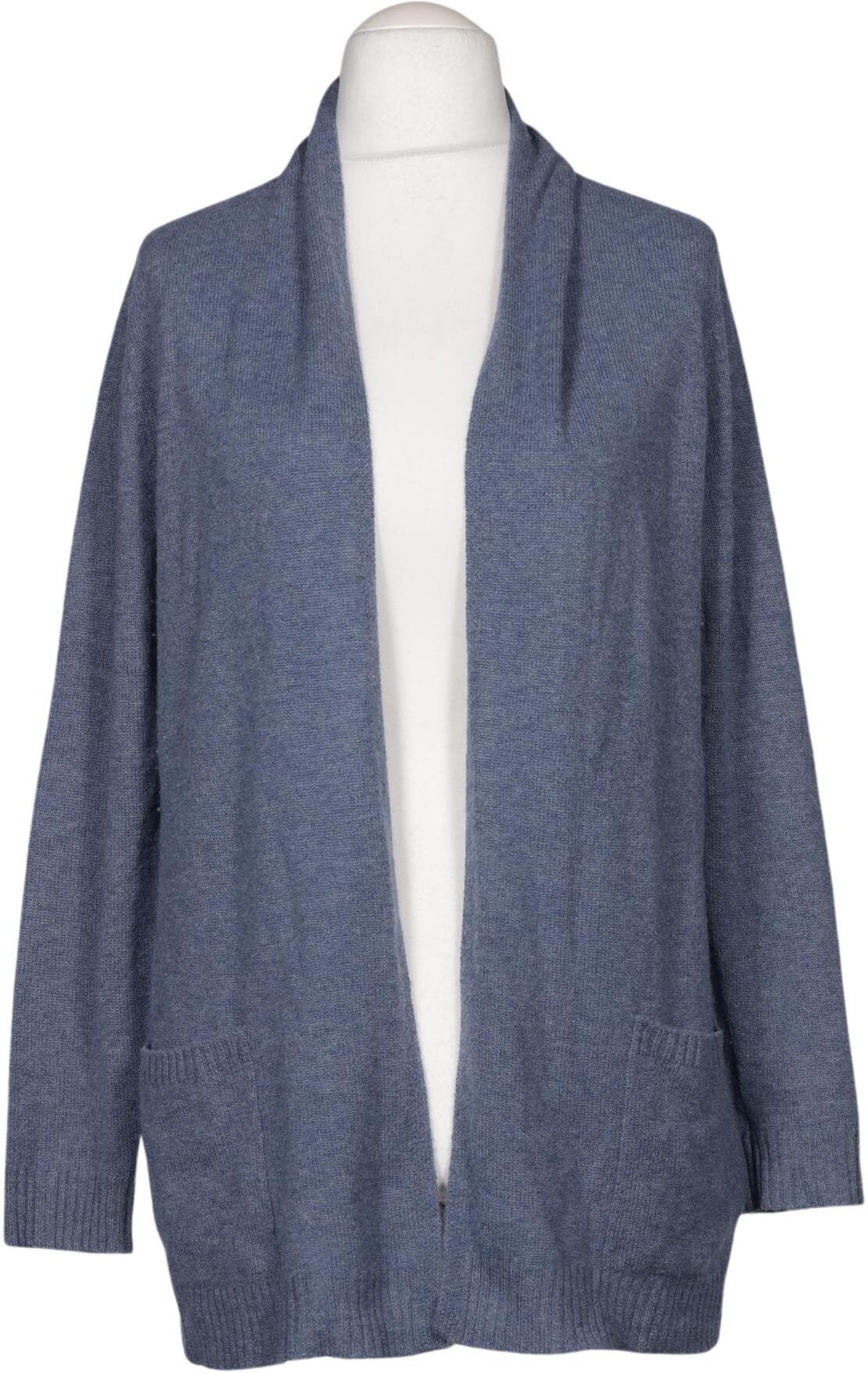 Include Damen Strickjacke, Blau, Gr. EU 40, Kaschmir - Second Hand