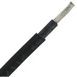 Solarkabel Photovoltaik Kabel Schwarz 6mm2 Rohrdurchmesser ab 1 Meter (Ausführung: 1m)