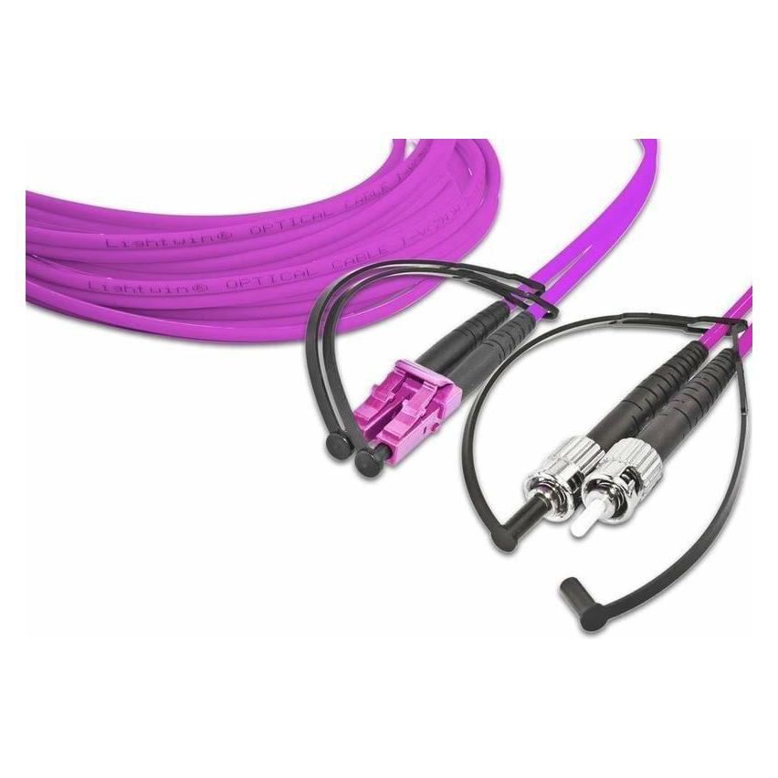 Lightwin Patchkabel,Multimode LC-ST 1m OM4 (1 m) (LDP-50 LC-ST 1.0 OM4)