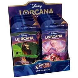 Disney Lorcana TCG: Shimmering Skies - Starter Deck (Englisch, Deck)