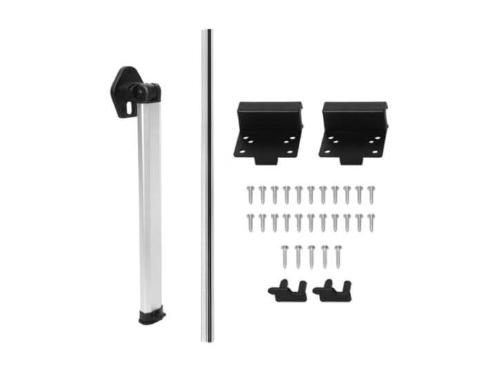 DJSKLDF Wandmontierter Klapptisch An der Wand montierter, klappbarer Esstisch mit Aluminiumbeinen, platzsparend zusammenklappbar(Flat Type)